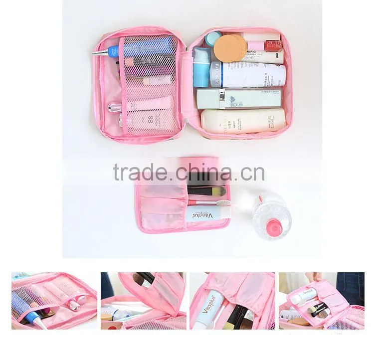 Multi-functional outdoor travel wash bag for cosmtatic organizer