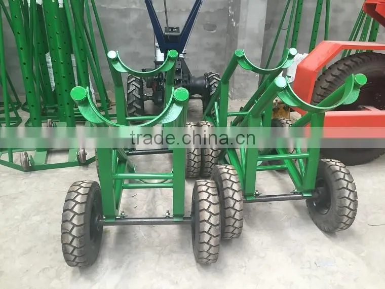 YTYG-2 Double Concrete pole trailer, Electric power pole transfer for 8-15M