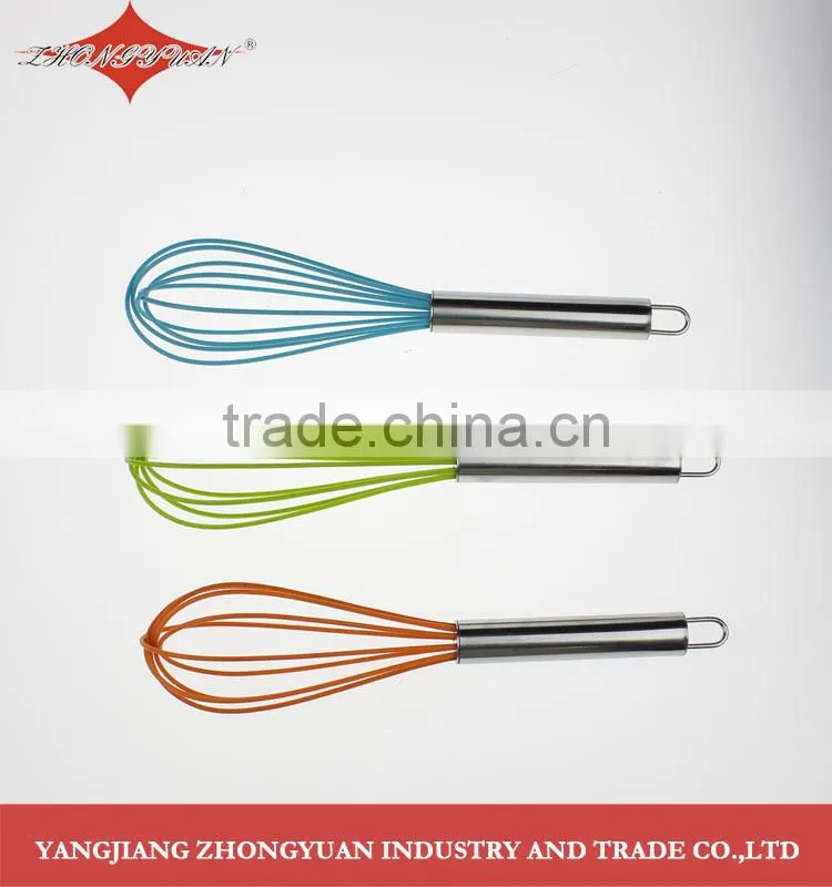 Wholesale silicone egg beater tools egg whisk