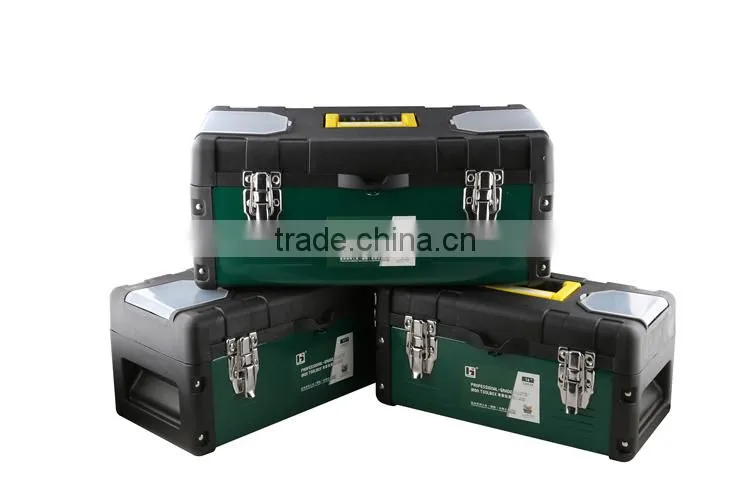 High Quality 13'' 16'' 19'' Two Layers Plastic Tool Box,Plastic Tool Case