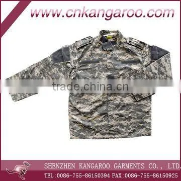 65%cotton 35%polyester digital camouflage combat ACU military uniform