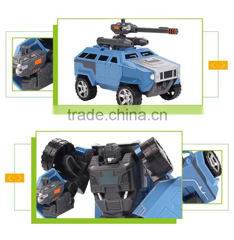 2 in 1 Wholesale Child toy metal robot children playing items