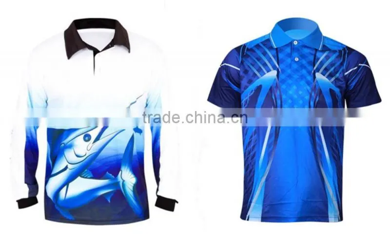 Top selling Free design custom printed fishing t shirt 100% polyester cheap design /lightweight wholesale fishing shirt