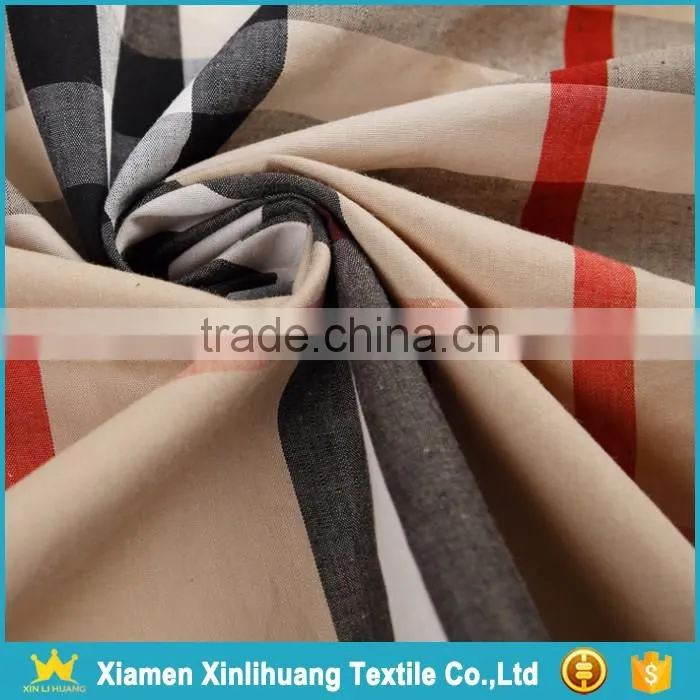 Best Price 100% Cotton Yarn Dyed Plaid School Uniform Fabric