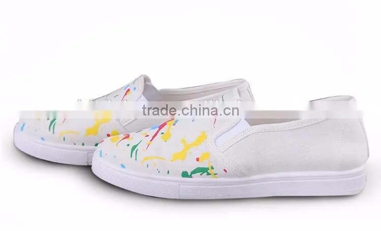2017 latest designs women shoes footwear casual girls walking shoe