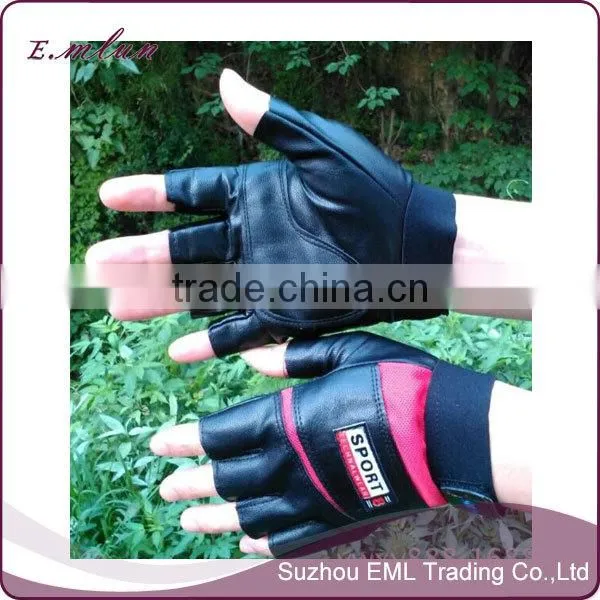 New outdoor sports protective gloves PU leather gloves ride bicycle gloves