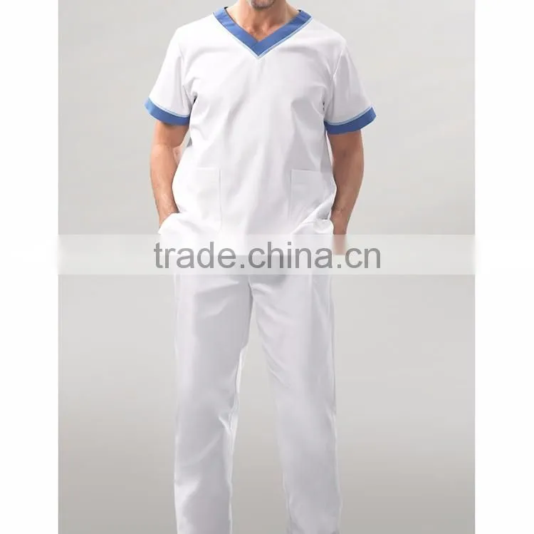 OEM/ODM Fashion Design Medical Suit Lab Coat Hospital Slim Fit Medical Scrub Uniforms