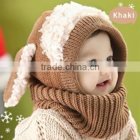 2014 Baby Boys Girls Children Knit Winter Warm Baby Snowman Hat SV012641