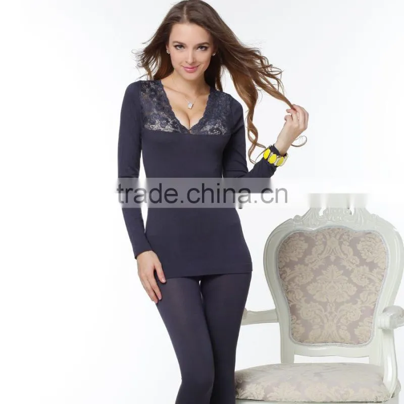 2015 Suntex Beautiful Deisgn Body Shaping Thermal Undergarments for Ladies