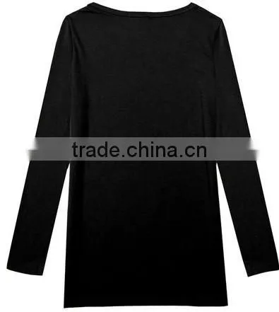 printing t shirt, long sleeve women printed t-shirt