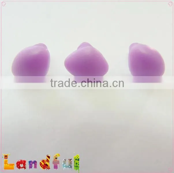 10mm Lavender Plastic Nose Triangle Nose Plush Stuffed Toy Nose