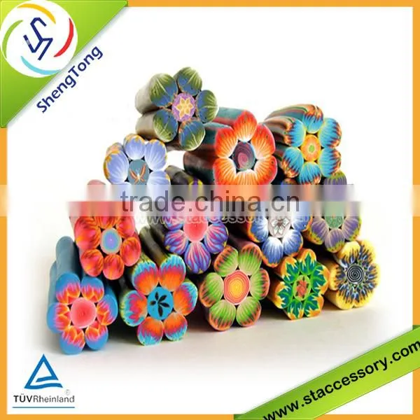 2015 new design hotselling fashion fimo clay flowers