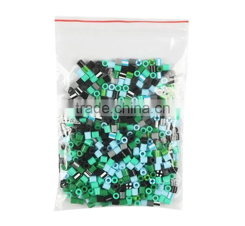 Diyfashion 5mm hama perler fuse beads scoote-helmet set with puzzle iron paper and twezzer hama beads toys for kids 18004