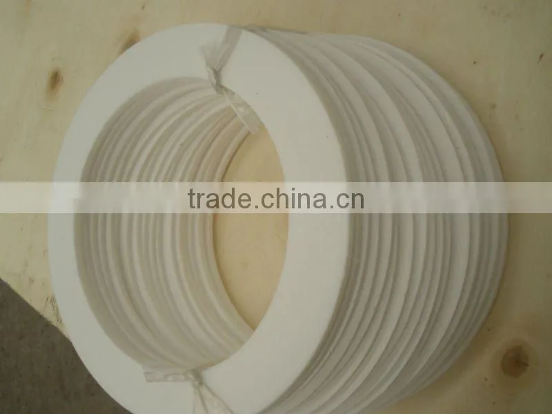 white virgin ptfe gasket/ptfe glange gasket
