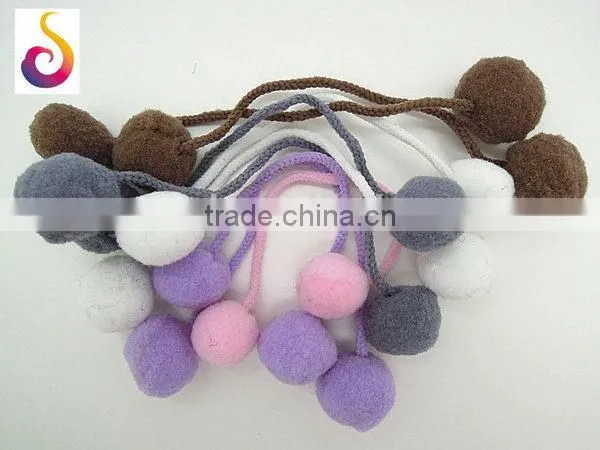 Top quality new arrival pompom for thermocol decoration