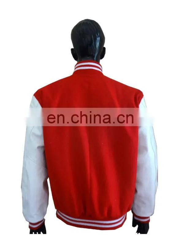 Varsity jacket made by custom apparel