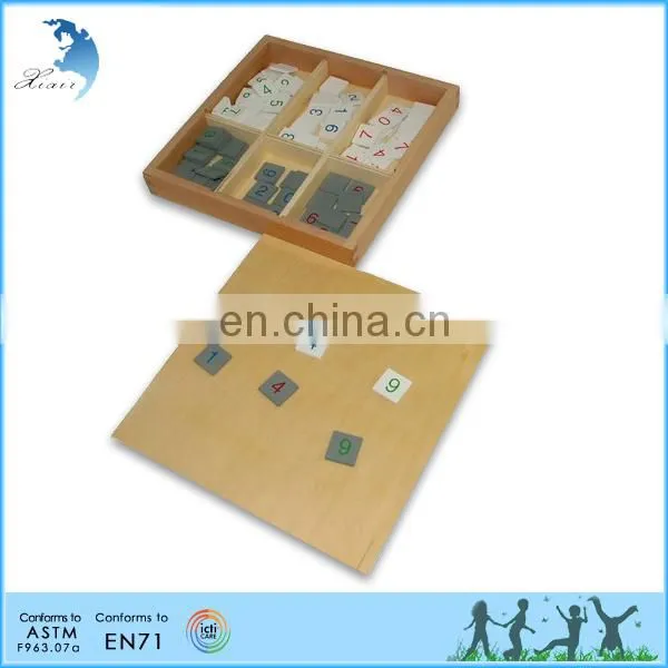 Preschool Wooden Educational Montessori Material EN71 Mathematic Toy Fraction Decimal Board & Decimal Fraction Exercise
