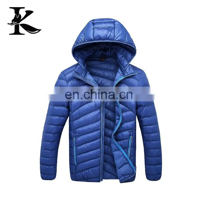 High Quality Man Nylon Padded Winter Jackets Coat