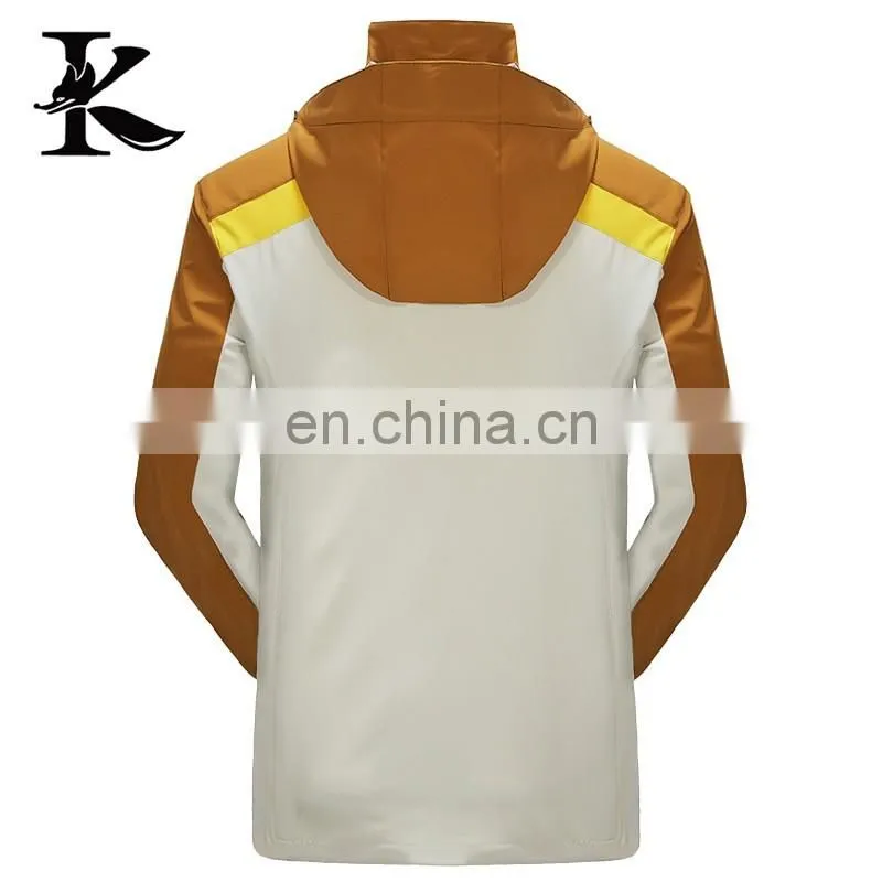 Men and Women Detachable Hoodies Jacket Winter Waterproof Jacket