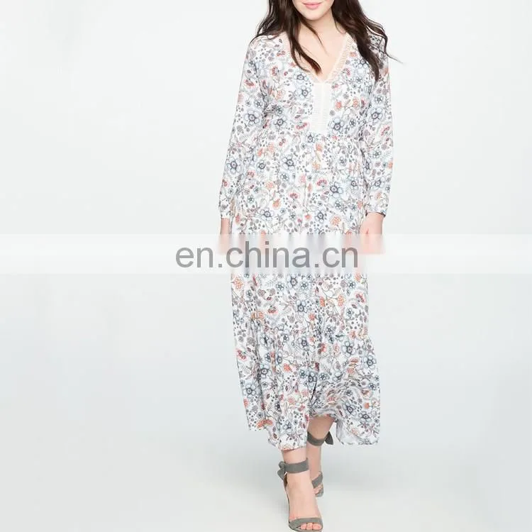 China high quality clothing factory plus size women clothing dinner party dress for fat women