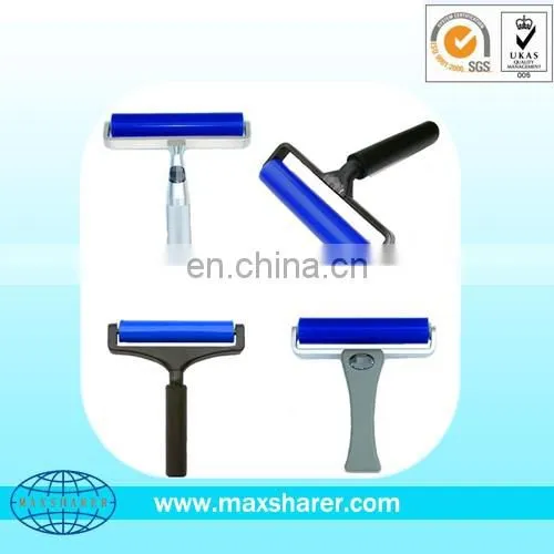 Maxsharer Professional manufacturer Cleaning Silicon Sticky Dust Roller for cleanroom C0203