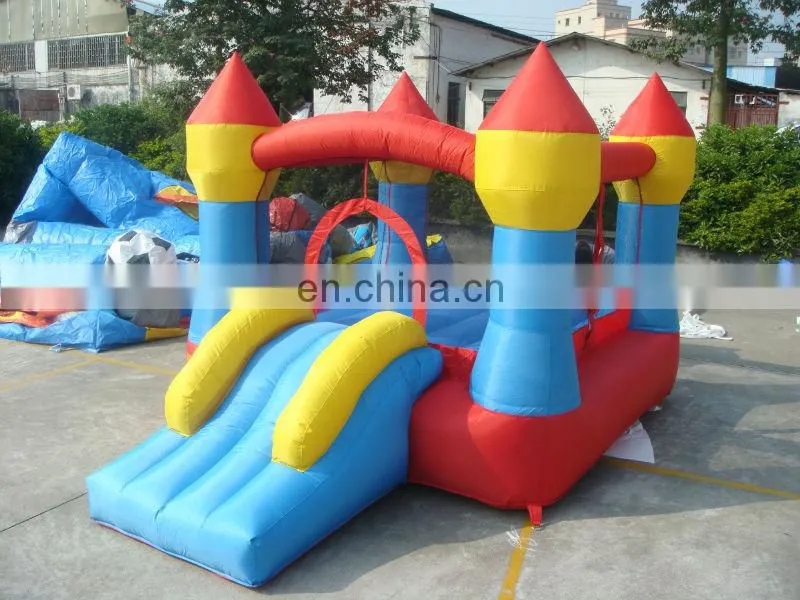 Inflatable slide bouncer combo