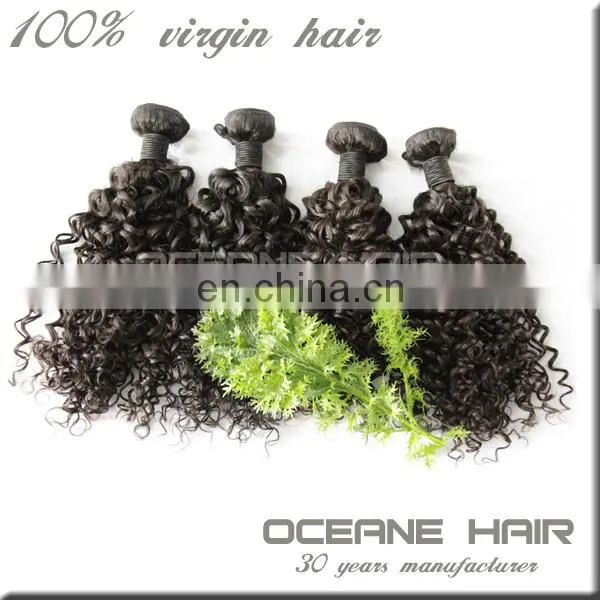New alibaba hotsale virgin curly hair extension for black women