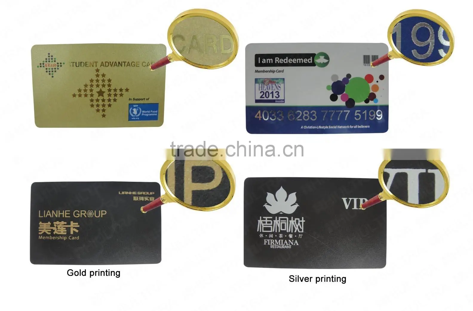 HOT! LF/HF/UHF rfid club invitation cards