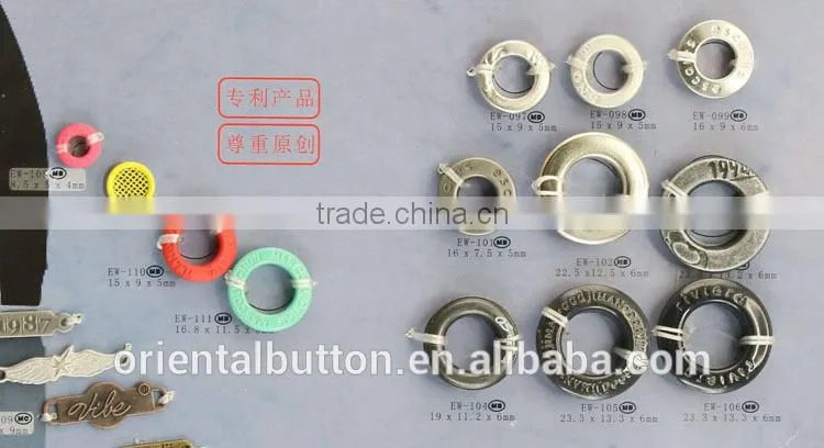 45mm 35mm 28mm 25mm metallic color metal washer eyelet for curtains