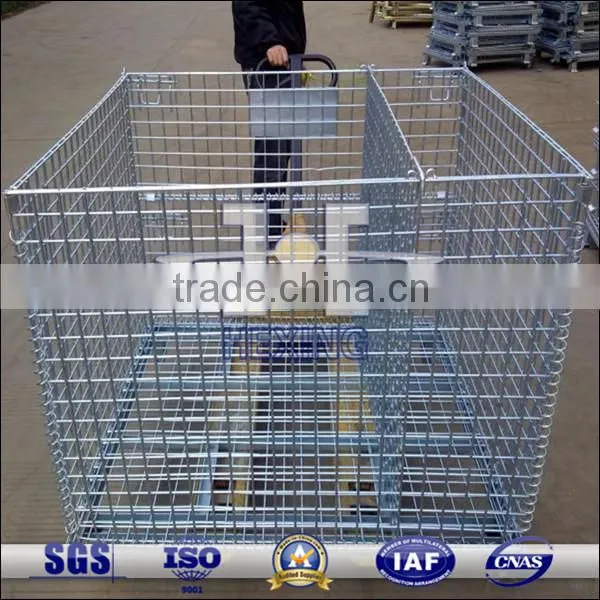 Galvanized Wire Container without Wheels