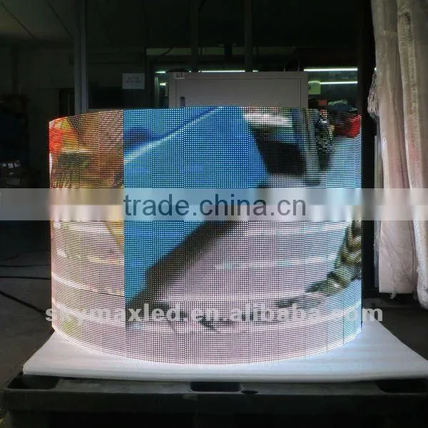 P6mm P6 indoor hang column led advertising screen