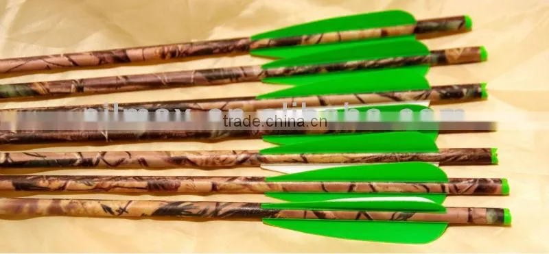 Archery hunting arrow aluminium CAMO 20inch/17inch/22inch