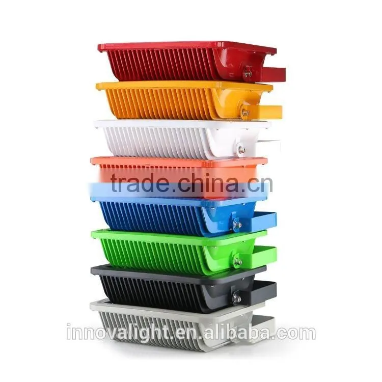 INNOVALIGHT Black Orange Red Green Blue Yellow Silver White Color LED Flood Light