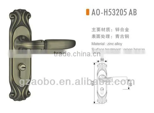 High Security Brass Material Lock Body