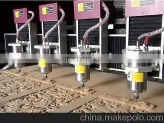 Window Chair Cabinet Door stair carving engraving 4 axis 12 heads stair cnc machine
