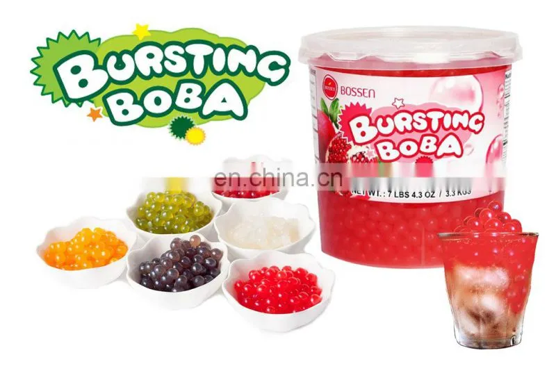 Factory automatic agar jelly ball popping boba making machine