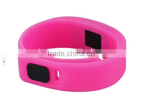 2015 cheap promotional silicone sports led bracelet relojes for men