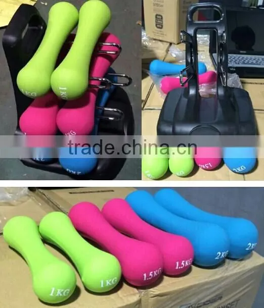 Vinyl Dumbbell Set