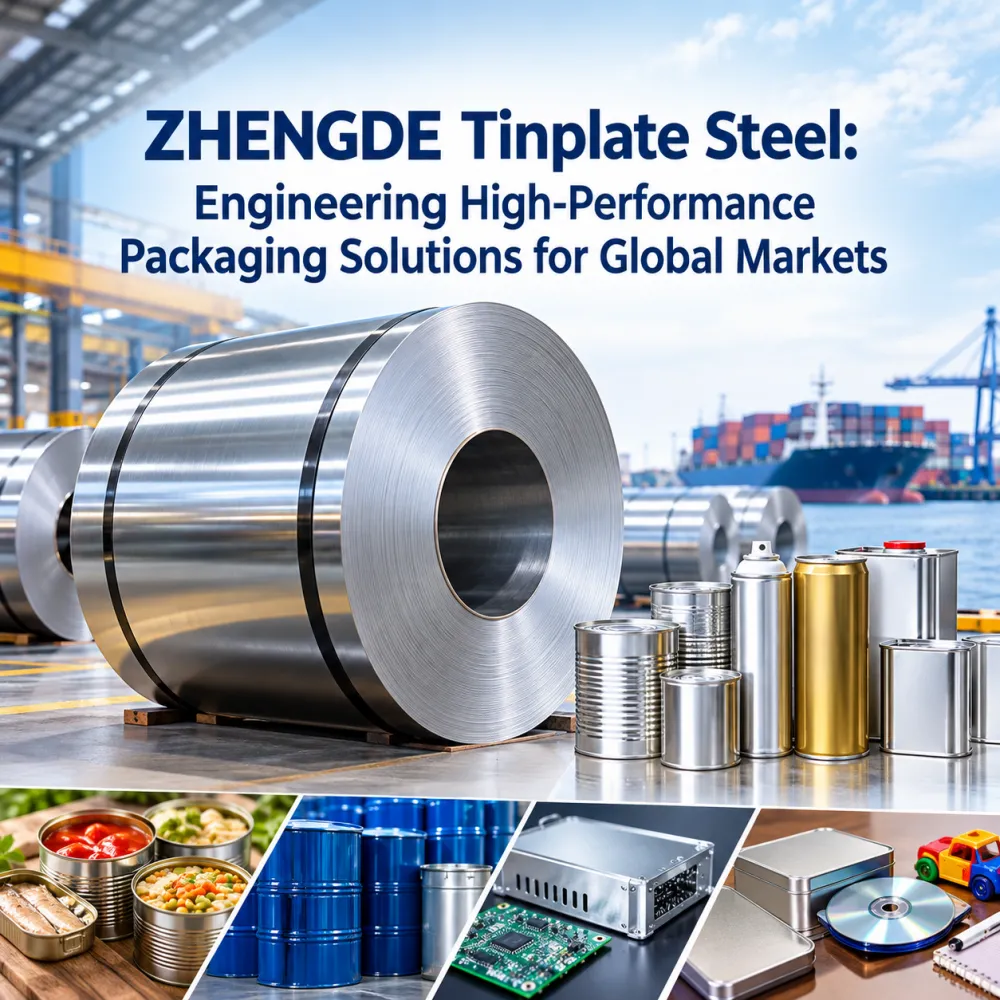 ZHENGDE Tinplate Steel: Engineering High-Performance Packaging Solutions for Global Markets