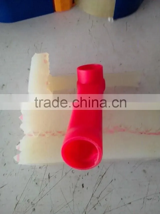 shanghai red color molded rubber parts