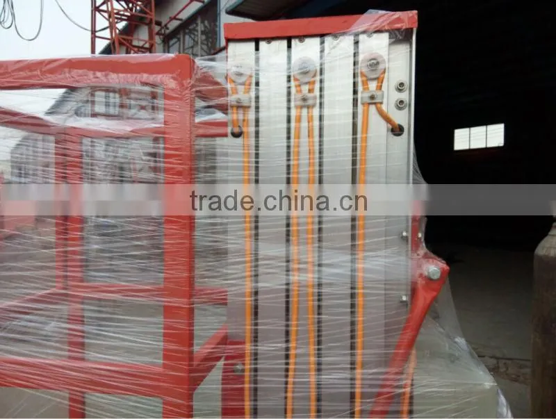 hydraulic single mast aluminum alloy small home lift