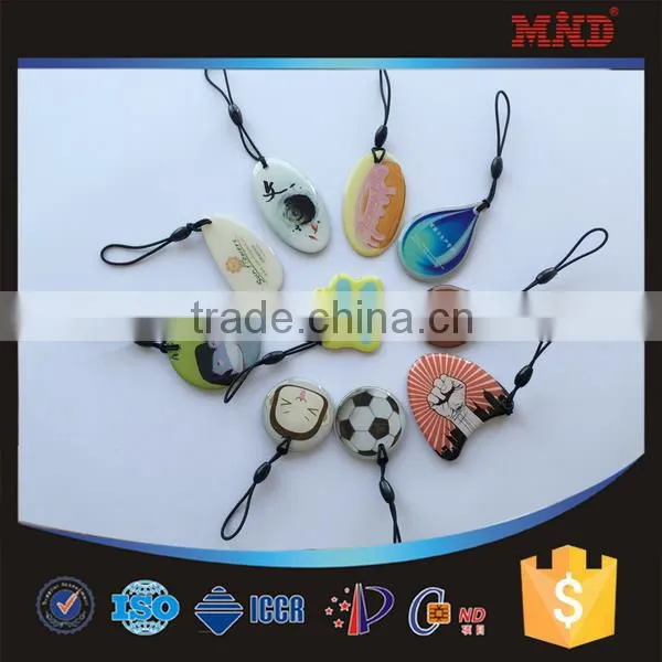 MDT73 Latest rfid crystal epoxy smart card