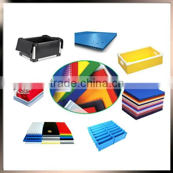 2015 lightweight PP corrugated plastic sign boards