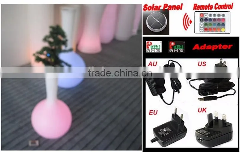 Garden Meadow Solar LED lights Flowerpot with remote control YXF-4276S