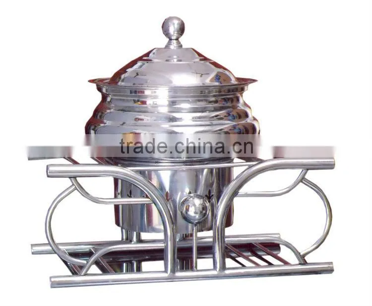 Steel Cheffing Dish, Wedding & Party utensils, food serving dish, hot keeping dish, Catering item, Hotel & Restaurant utensils