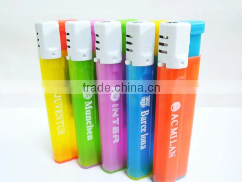custom logo print cigarette lighter brands electronic windproof lighter