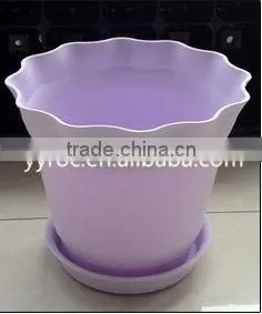 table plastic flower pot