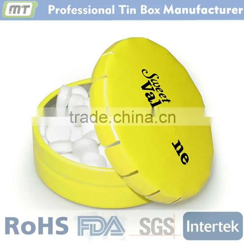 mint use click clack tin can