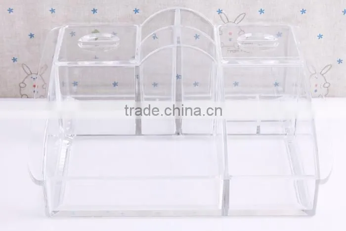 C41 ANPHY PS Organizer makeup Storage Rack Grids Components Storage Box