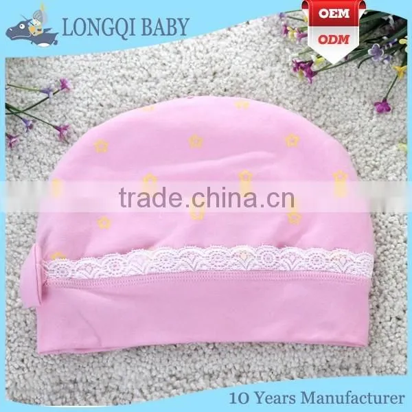 MZ-MS-031 spring muslim knitted 100 cotton baby caps